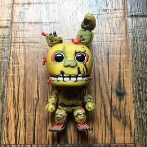 Flocked Springtrap #110 ~ Funko Pop Five Nights at Freddy's  (Loose)